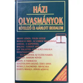   Házi olvasmányok – Kötelező és ajánlott irodalom középiskolák III. osztálya számára