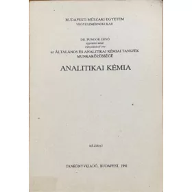 Dr. Pungor Ernő: Analitikai kémia