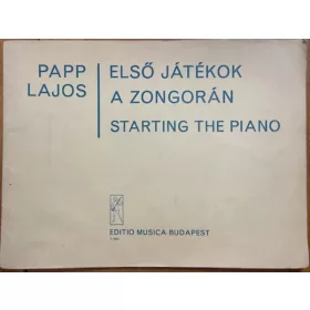 Papp Lajos: Első játékok zongorán - Z6624
