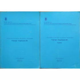   Diószegi György (szerk.): Géprajz - Gépelemek III. + Segédlet (2 kötet)