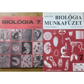   Kovács István: Biológia 7. tankönyv + munkafüzet (2 kötet) Általános iskola