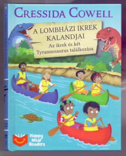 Cressida Cowell, Artful Doodlers (illusztráció): Az ikrek és két Tyrannosaurus találkozása (A Lombházi ikrek kalandjai 12.)