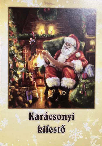 Karácsonyi kifestő