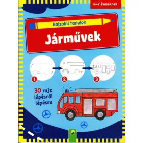   Tophoven, Manfred: Rajzolni tanulok - Járművek - 6-7 éveseknek