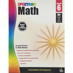 SPECTRUM Math - Grade 6
