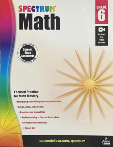 SPECTRUM Math - Grade 6