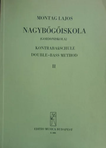 Montag Lajos: Nagybőgőiskola II.