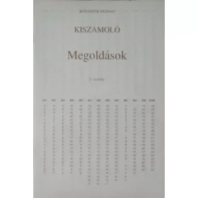   Hajduné Kotaszek Hedvig: Kiszámoló - Megoldások - 2. osztály