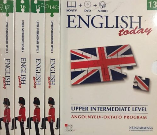 English today 13-17. - Upper intermediate level 1-5. (könyv+DVD+audio) - 