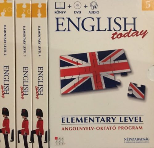 English today 5-8. (Angolnyelv-oktató program) - (Könyv + DVD + Audio) Elementary level 1-4. - 