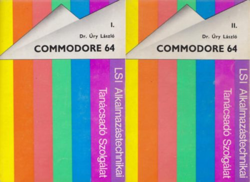 Commodore 64 basic felhasználói kézikönyv I-II. - Dr. Úry László