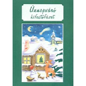 Ünnepváró kifestőfüzet -