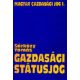 Gazdasági státusjog - Magyar gazdasági jog (Egyetemi tankönyv) I. kötet - Dr. Sárközy Tamás