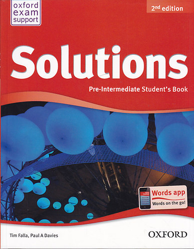 Solutions Pre-Intermediate Student's Book - Paul A. Davies; Tim Falla