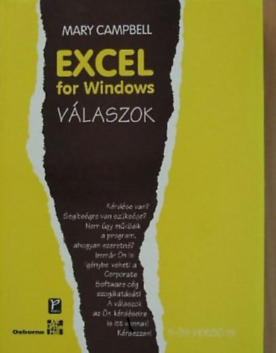 Excel for Windows válaszok - Mary Campbell