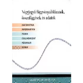   Matematikai, fizikai, kémiai összefüggések - Négyjegyű függvénytáblázatok - 