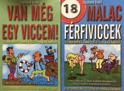 Malac férfiviccek + Van még egy viccem (2 kötet) - 