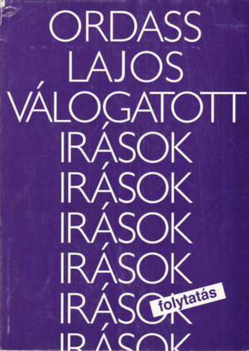 Ordass Lajos - Válogatott írások - folytatás - Ordass Lajos - Szépfalusi István