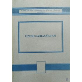 Üzemgazdaságtan - Tompa Sándor