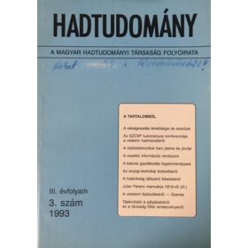 Hadtudomány 1993/3. szám (III. évf.) -