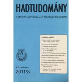 Hadtudomány 2011/3. szám XXI. évf. -