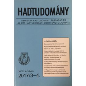 Hadtudomány 2017/3-4. szám XXVII. évf. -