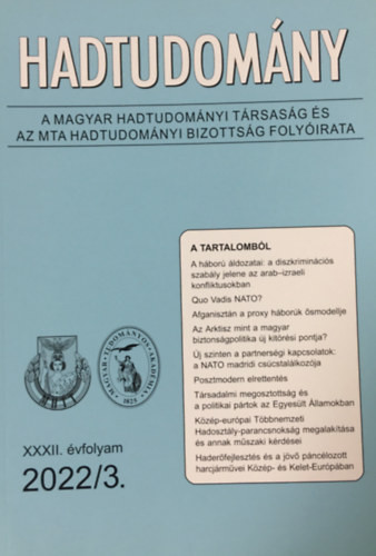 Hadtudomány 2022/3. szám XXXII. évf. - 