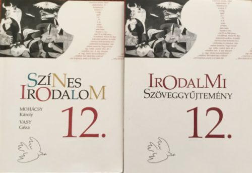 Színes irodalom 12. + Irodalmi szöveggyűjtemény 12. (2 kötet) - Mohácsy Károly, Vasy Géza