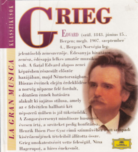 Edvard Grieg (1843-1907) - La Gran Musica - 