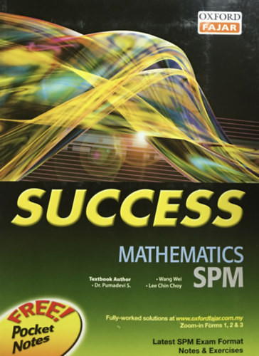 SUCCESS Mathematics SPM - Wang Wei - Lee Chin Choy