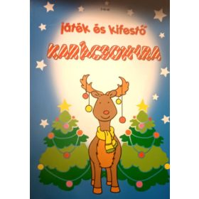 Játék és kifestő karácsonyra -