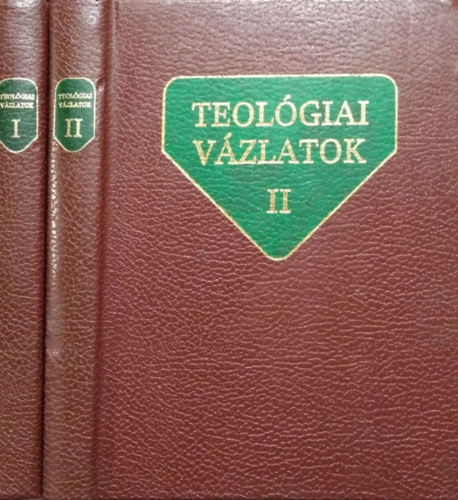 Teológiai vázlatok - Tanulmányok a filozófia és a teológia köréből a II. Vatikáni Zsinat után, I-II. - Bölcseleti bevezetés - Alszeghy Zoltán - Nagy Ferenc - Szabó Ferenc - Weissmahr Béla (szerk.)