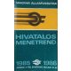 Hivatalos menetrend, 1985-1986 - MÁV - 