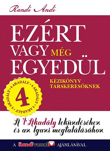 Ezért vagy még egyedül - Kézikönyv társkeresőknek - Randi Andi