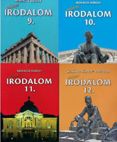 Színes Irodalom 9-12. tankönyv (4 kötet) - Mohácsy Károly, Mohácsy Károly-Vasy Géza