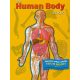 The Human Body Book - With 4 Acetate Body Charts - Bargain Price