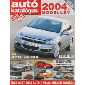  Autó katalógus (Katalóguscsalád 2003/2) 2004. modellév -