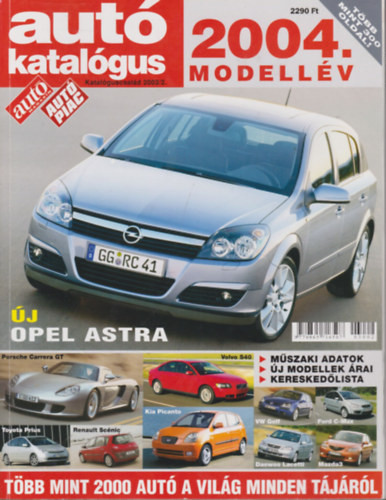 Autó katalógus (Katalóguscsalád 2003/2) 2004. modellév - 