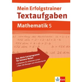 Mein Erfolgstrainer. Textaufgaben Mathematik 5. Klasse -