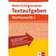 Mein Erfolgstrainer. Textaufgaben Mathematik 5. Klasse - 