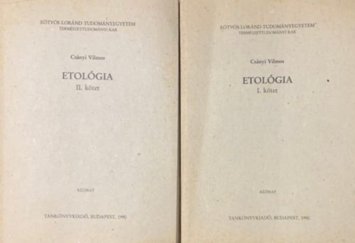 Etológia I-II. - Csányi Vilmos