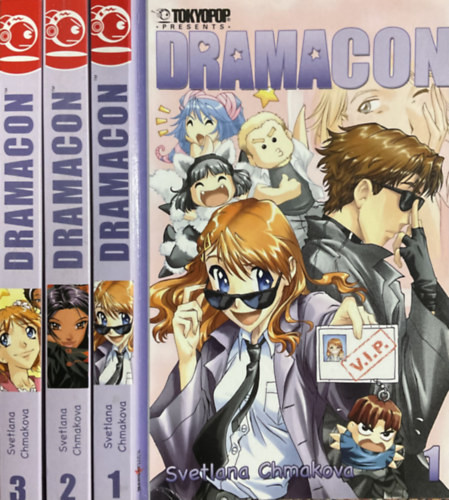 Dramacon 1-3. (Képregény) - Svetlana Chmakova