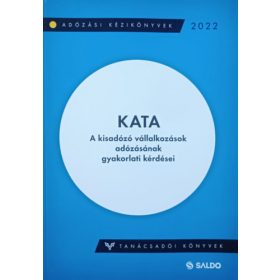   KATA - A kisadózó vállalkozások adózásának gyakorlati kérdései - Sándorné Új Éva
