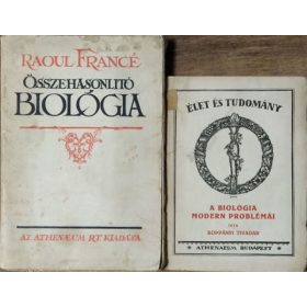   Összehasonlító biológia + A modern biológia problémái (2 kötet) - Raoul Francé - Koppányi Tivadar