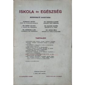   Iskola és Egészség - 3. évf. 2. szám (1936. január 1.) - Braunhoffner Jenő (fel. szerk.)