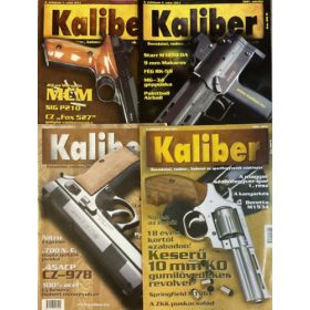 Kaliber szórványszámok 2001 - 1, 3, 5, 7 (4 szám) -