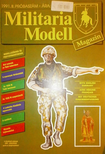 Militaria Modell 1991 III. Próbaszám - Rózsavölgyi László (szerk.)