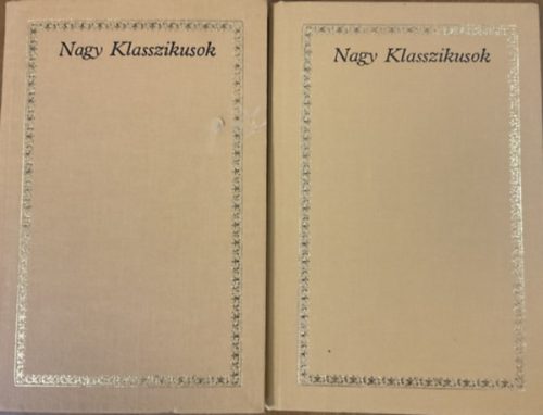 Vörösmarty Mihály költői művei 1-2. (Nagy klasszikusok) - Martinkó András (szerk.)