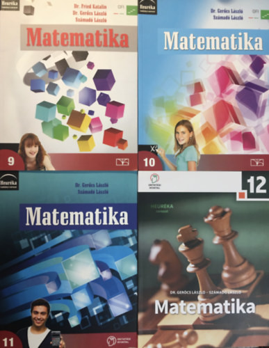 Matematika 9-12. (4 kötet) - Dr. Gerőcs László - Számadó László, Fried Katalin