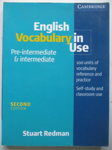 English Vocabulary in Use - pre-intermediate, intermediate - Stuart Redman